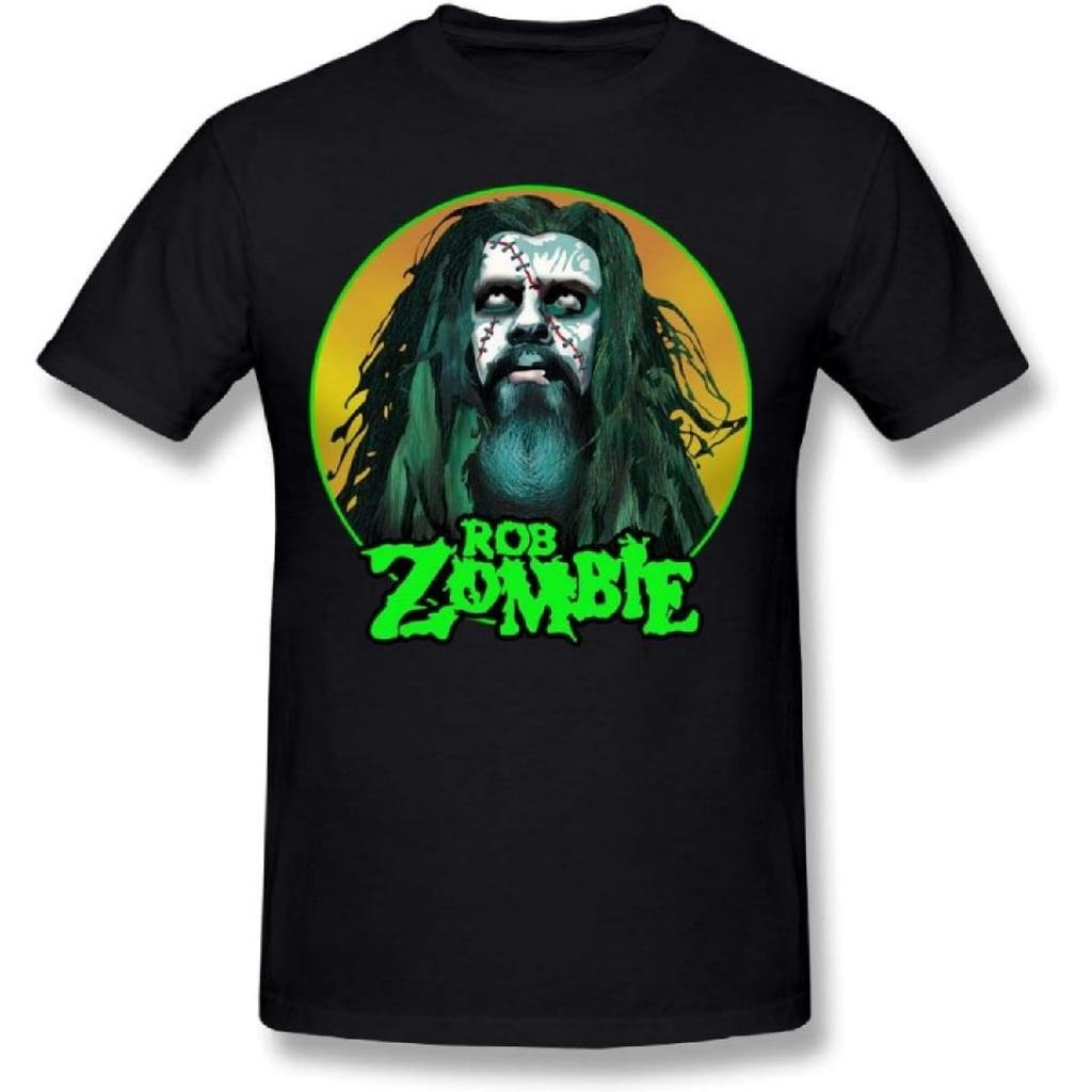 Мужская футболка Rob Zombie, для вождения, хлопковая, легкая, для взрослых, подарок
