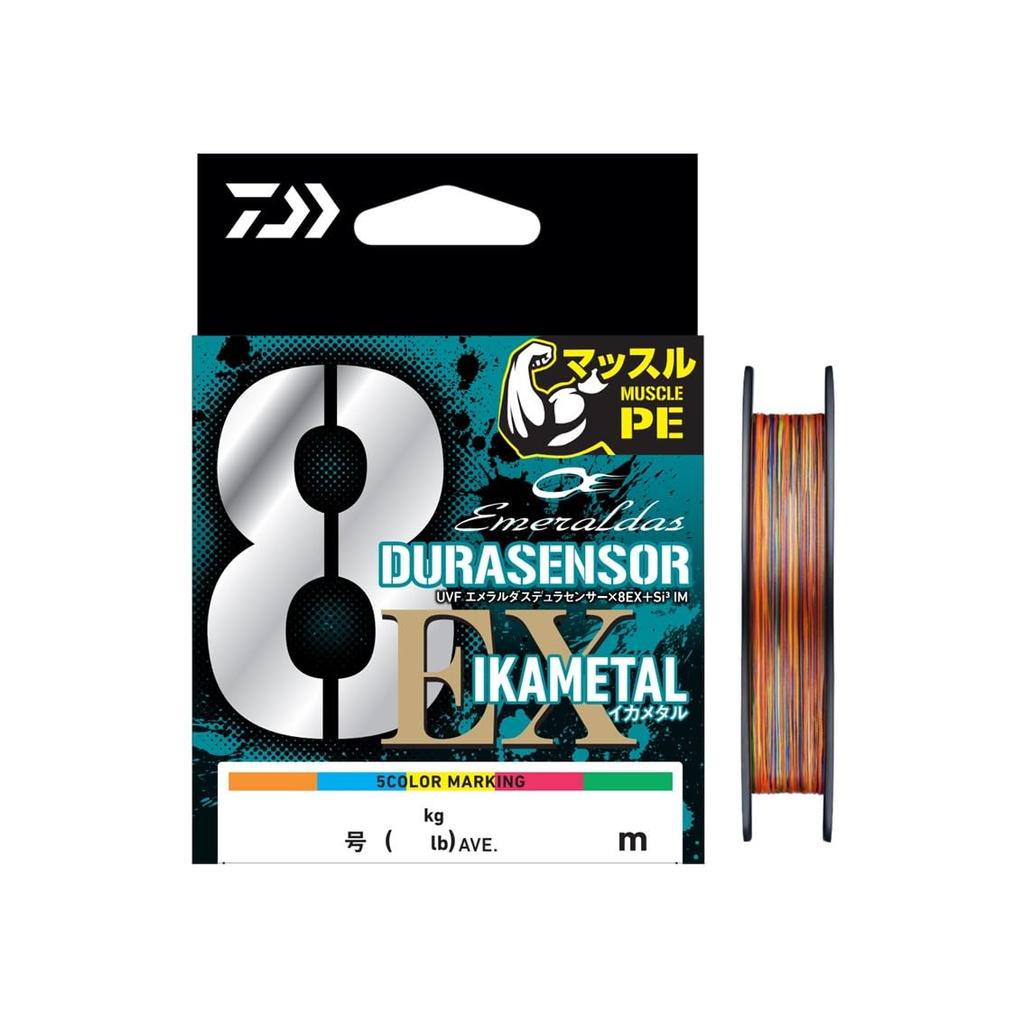Daiwa Плетеный шнур UVF Emeraldas Dura Sensor IM (ДАЙВА) X8EX+Si3 0.8-200