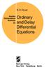 Книга Ordinary and Delay Differential Equations : 20