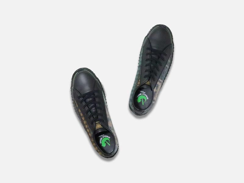 Spingle Japanese Handmade Sneakers Spm-1036 Black