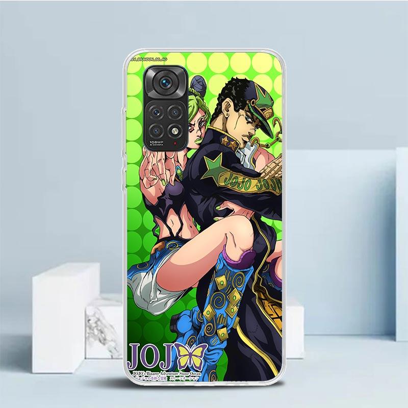 Чехол для телефона JoJo's Bizarre Adventure Джолин Куджо для Xiaomi Redmi Note 15 14 14S 13 12S 12 Pro Plus 11S 11 11T 11E 10S 10 + Мягкий T