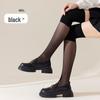 Женские летние антизацепляющие чулки с кондиционером длиной до колена с наколенниками