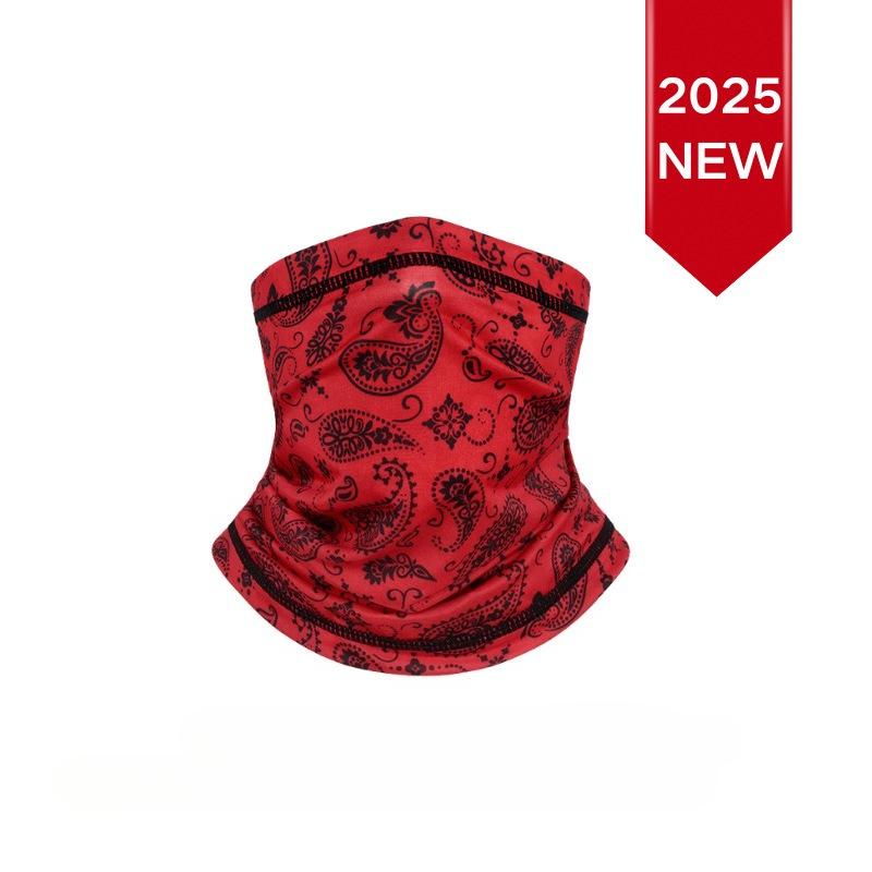 2025 New Outdoor Ice Silk Sun Protection Bib Spring and Summer Motorcycle Neck Cover Sports Magic Bandana Riding Mask Full Face