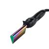 WAIKIL Electroplating Gradient Curling and Straightening Comb for Hair and Beard Styling