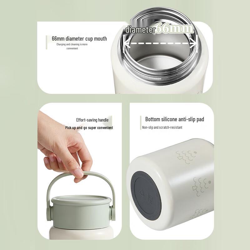 Bear 500ml 316 Stainless Steel Vacuum Insulated Food Jar