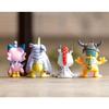 9 шт./комплект Digimon Adventure Тэйлмон Гомамон Патамон Габумон Тэнтомон Палмон Пиёмон Агумон Аниме Модель Игрушка Кукла Подарки
