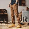 New Men's Overalls Trendy Casual Pants Sports Outdoor Loose Wear-resistant Simple High Street Functional Wind