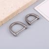 Titanium D Ring Key Shackle U Shape Key Ring Horseshoe Clasp For Car Fob Diy Leather Key Organizer Keychain