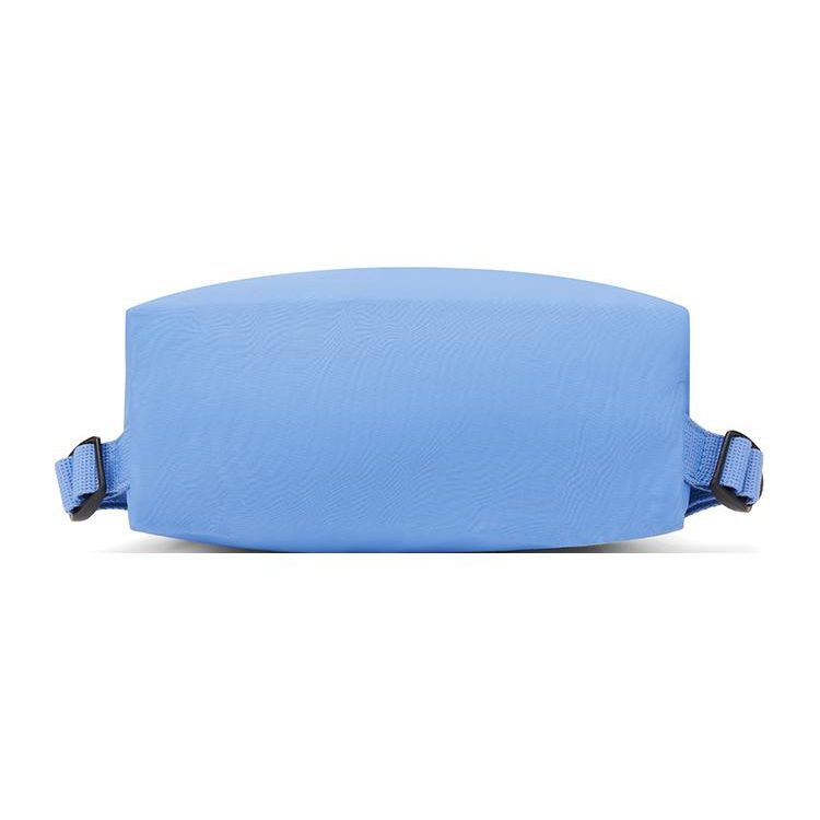 Longchamp Button Zipper Closure Nylon Backpack Women Backpack Blue 1699919P82