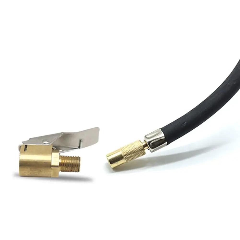 Новый автомобильный быстроразъемный соединитель с латунной резьбой для воздушного насоса, адаптер для автомобильных аксессуаров, быстрое преобразование головки, зажим для насадки, инструменты