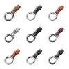 Classic Waist Hanging Keychain PU Leather Keys Organizer Car Keychain  Car Auto Accessories
