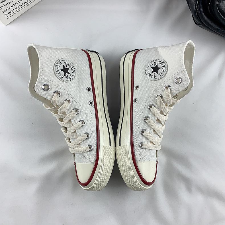 High-top Canvas Shoes Women's Spring and Autumn New Student Retro All-match Sneakers