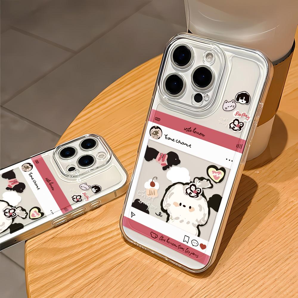 Чехол для телефона для iPhone 11 12 13 14 15 16 17 Pro Max Чехол Samsung A36 A56 A06 A05 A15 A55 Чехол Xiaomi 11 12 Redmi 12C Note 11 12 13 9 10 C65 Милый