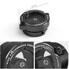 NICECNC Clear Oil Filter Cap Compatible with Kawasaki KLR650 1987-2024, Anodization, 6061-T6 Billet Aluminum, CNC-machined, Black