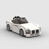 Z4 Кабриолет MOC Скоростной Автомобиль Супер Гоночный Автомобиль Техническая Модель Строительный Блок Гоночный Раллийный Спортивный Кирпичный Конструктор Рождественский Подарок Город