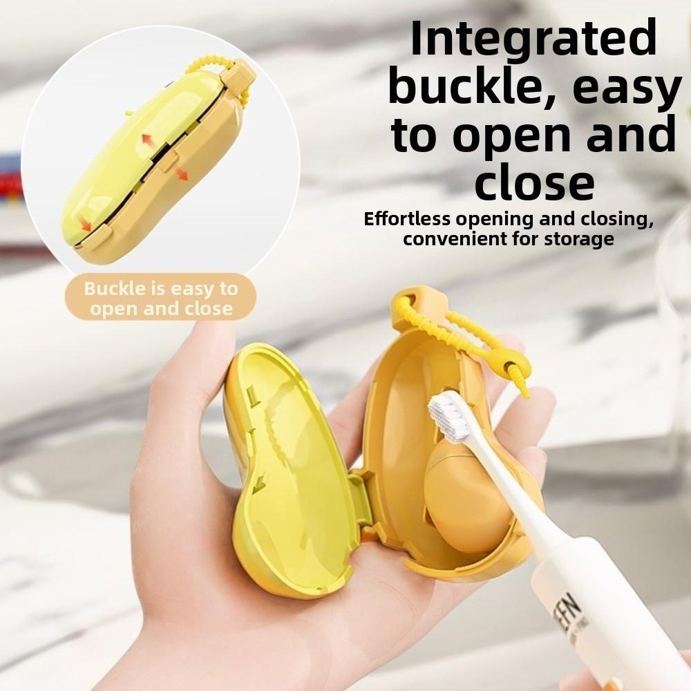 Portable Toothbrush Case Cap Brush Protect Toothbrush Dust Cap Cover for Bathroom Supplies