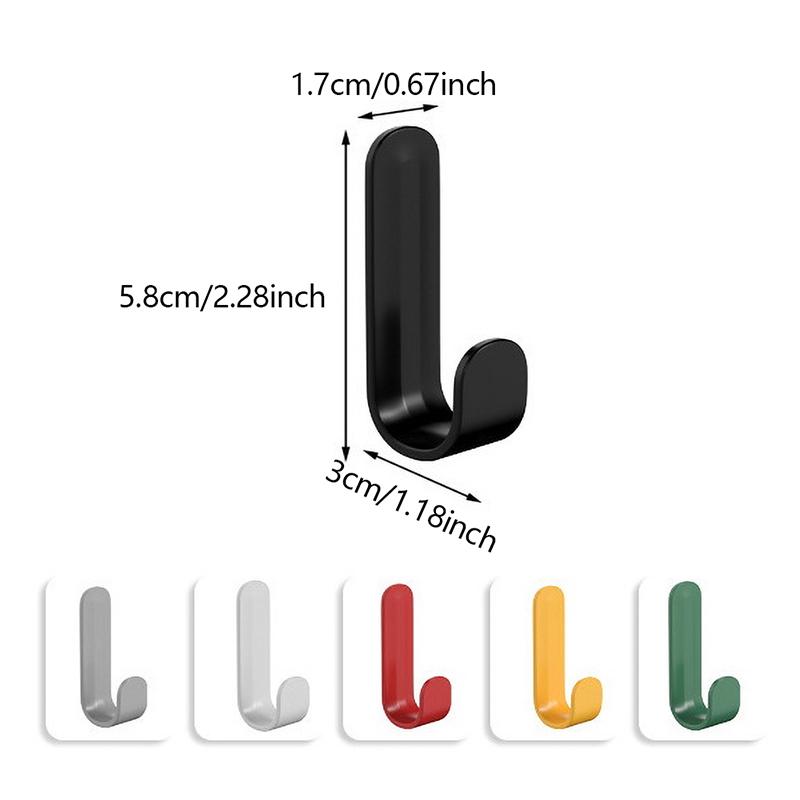 6 шт. универсальный настенный органайзер, крючок за дверью, тканевая вешалка для ключей, крючок для ванной комнаты, держатель для полотенец, полка для кухонной фурнитуры