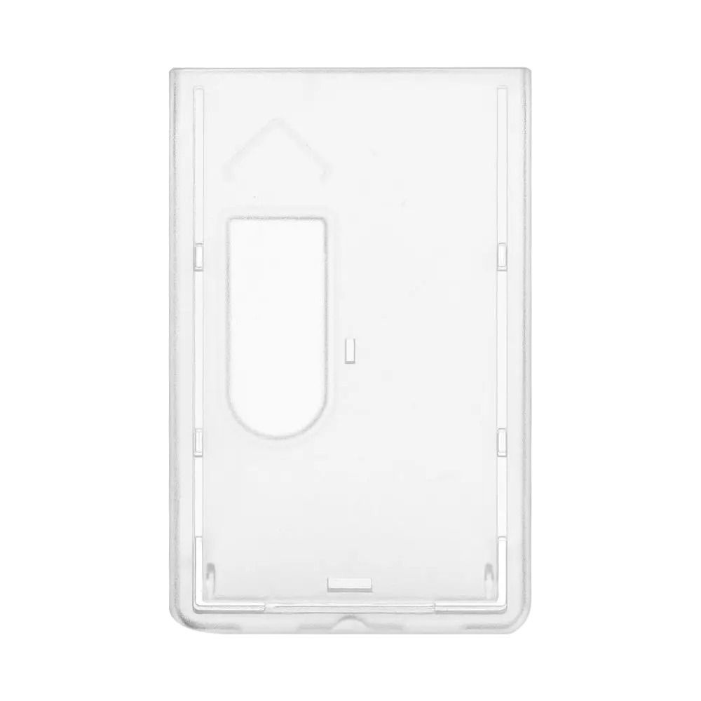 Transparent Work Card Holder Card Sleeve Plastic Protector Cover Transparent Card Holder  Outdoor