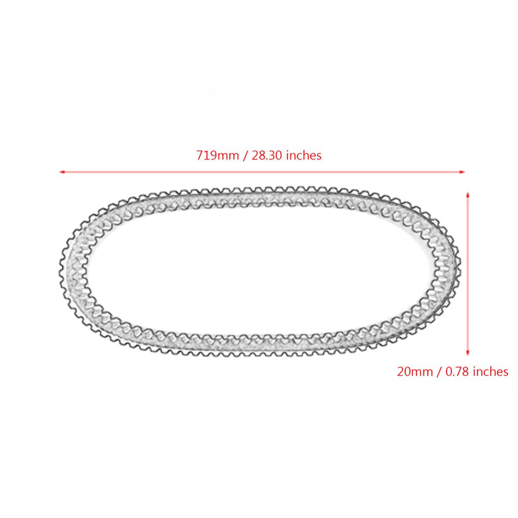 External Final Transmission Belt for Honda Spacy 100 BC JF13 2003-2008