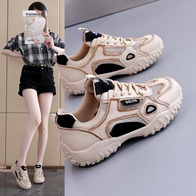 Новые сетчатые кроссовки для женщин, новые дышащие студенческие повседневные спортивные кроссовки