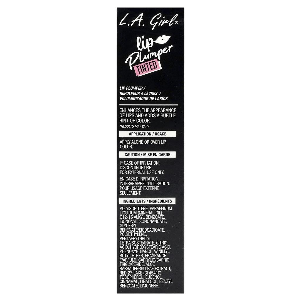 L.A. Girl Тонирующий плампер для губ, GLP527, 13 мл (0,44 жидких унции)
