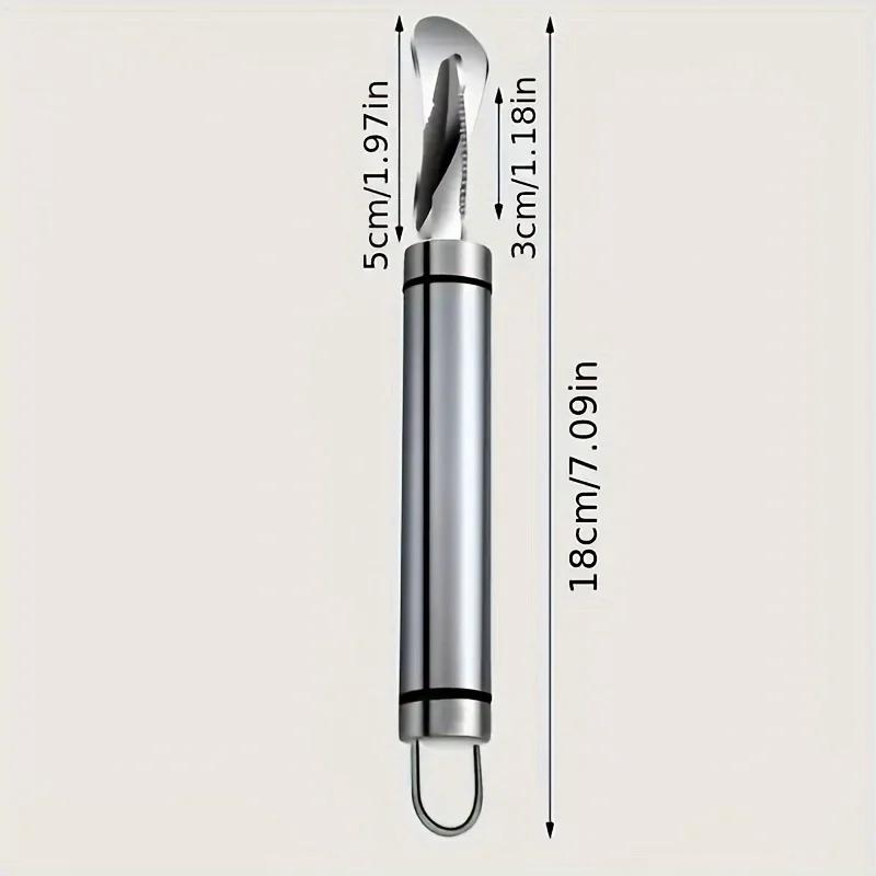 Stainless Steel Orange,Citru Peeler,Simple Lemon Peeler,Creative Cutter,Orange Peeler Tool With Handle,Restaurant Kitchen Gadget