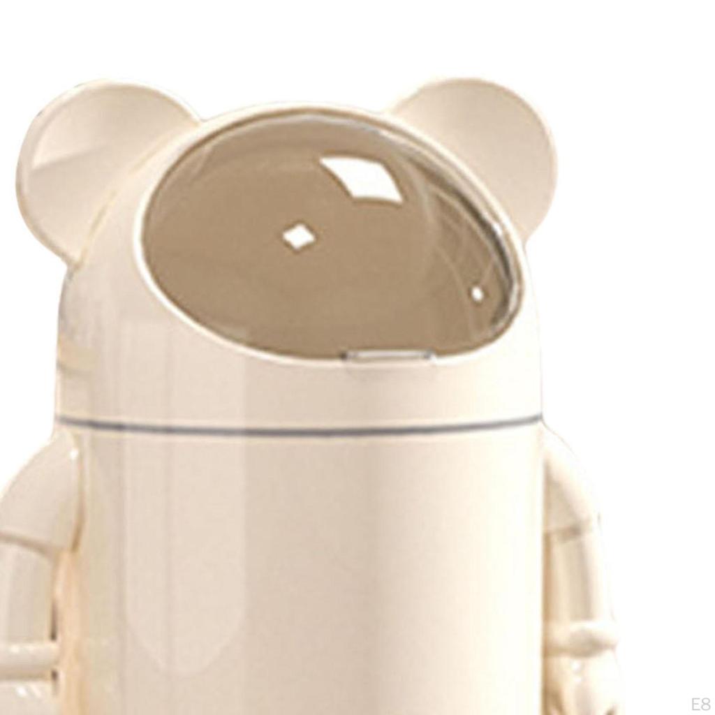 Мусорное ведро для ванной комнаты, контейнер для мусора, мультяшный медведь, бумажная корзина, ведро для хранения для отеля