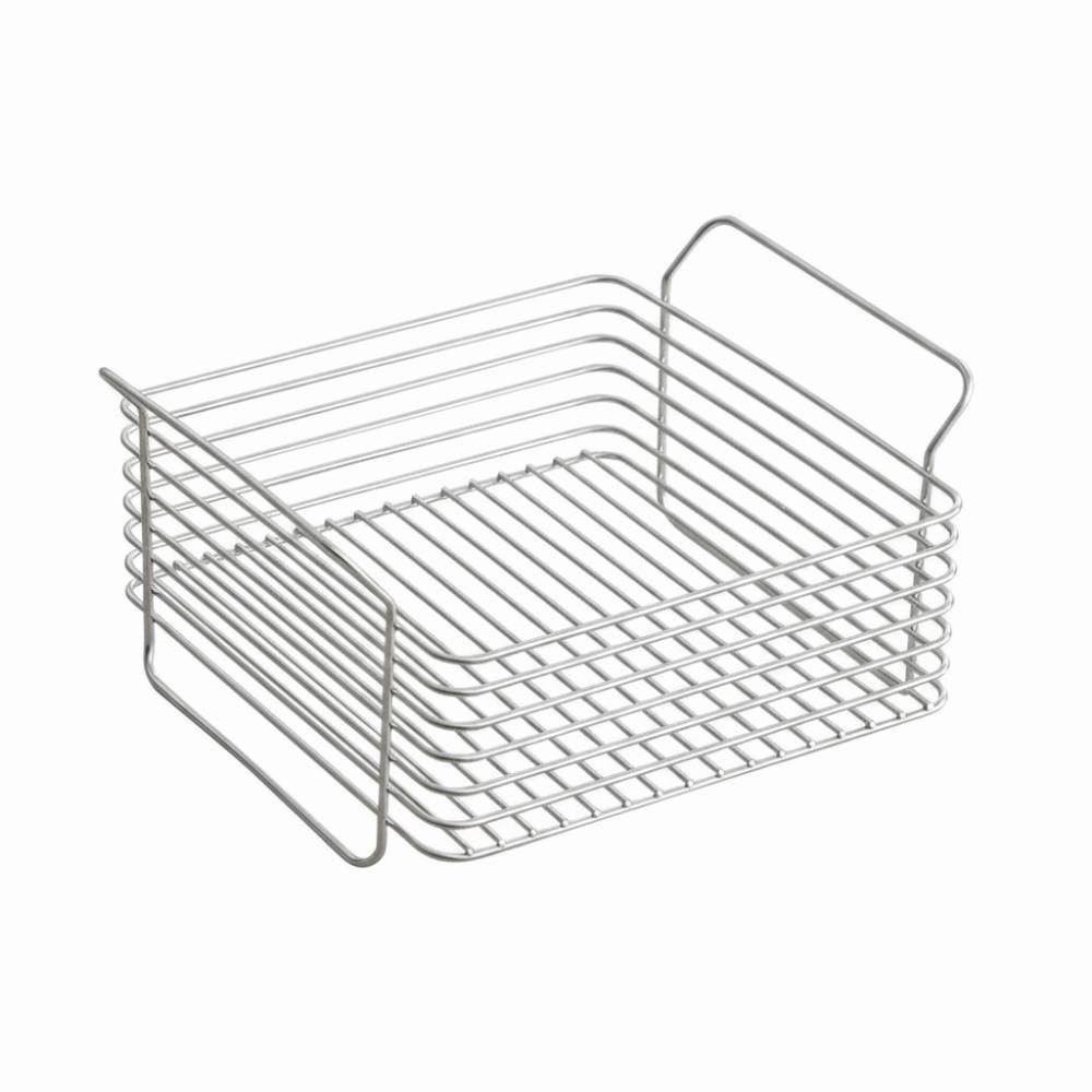 Non-Slip Kitchen Storage Rack Stainless Steel Fruit Vegetable Basket Kitchen