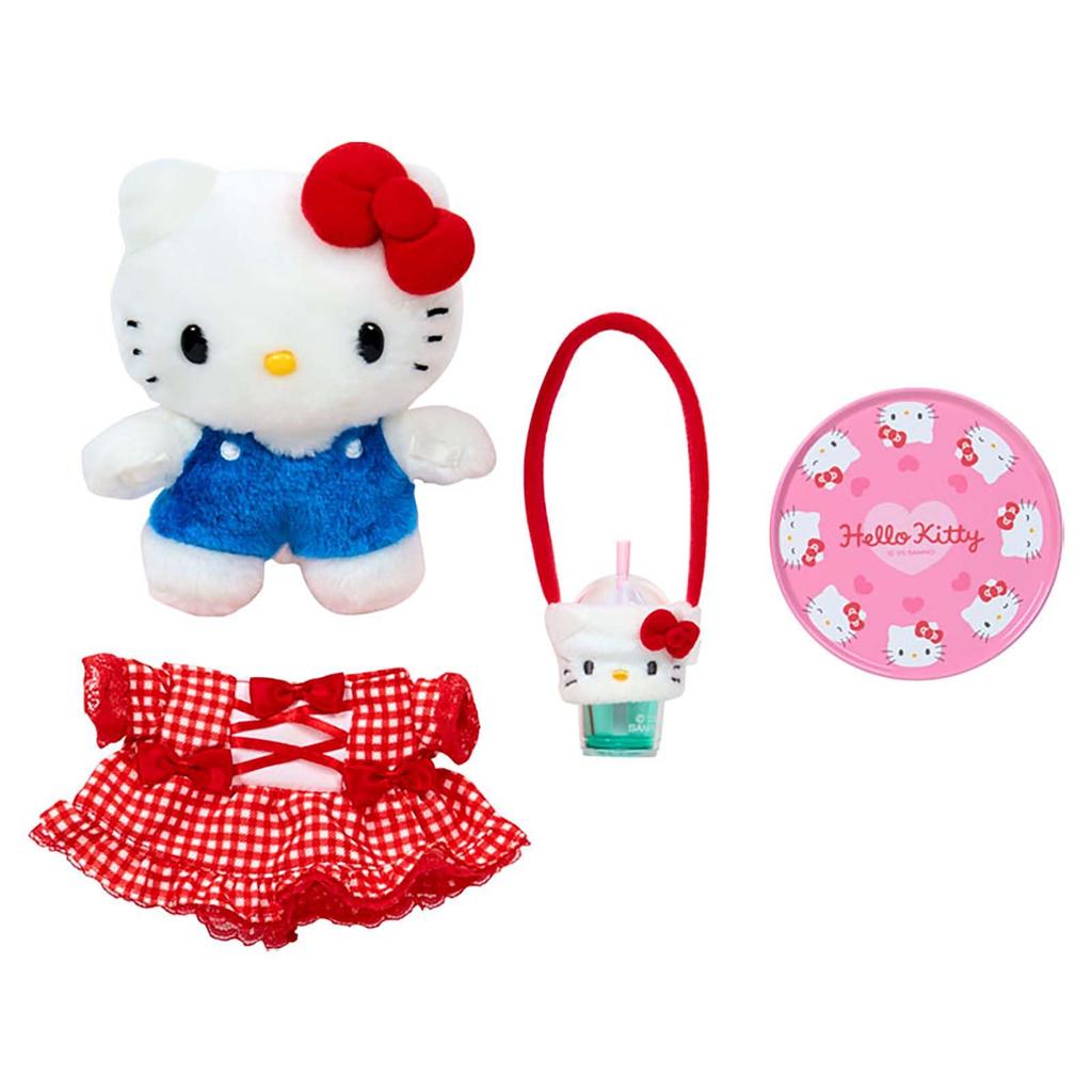 Sanrio Starter Plushie Doll Set Hello Kitty Ages 3 and up 418102 (Pitatto Friends) - -