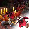Halloween Artificial Leaves Ornament Silk Flower Desktop Table Multiple Colors Flower Arrangement Party Decoration