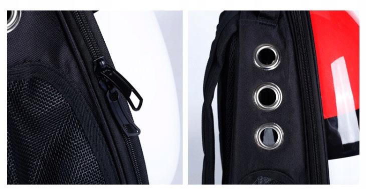 Backpack For Transporting Animals Cat Space Transporter Xl Black
