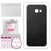 apgo Protective Skin Sticker for the Back Compatible with Samsung Galaxy A5 (2017), Wrap Film, Foil, Vinyl - Pattern Black Honeycomb