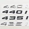 3D ABS Car Letters Logo 435i 440i Badge Sticker Rear Trunk Emblem Decals For BMW 4 Series 435i 440i F32 F33 F36 Atuo Accessories