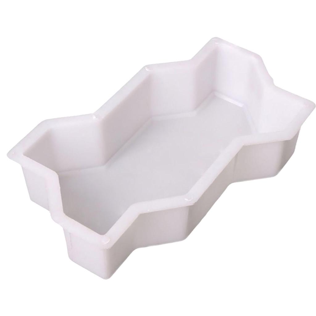 Изготовление пластика DIY Форма для тротуарной плитки Домашний сад Пол Дорога Бетонная ступенька