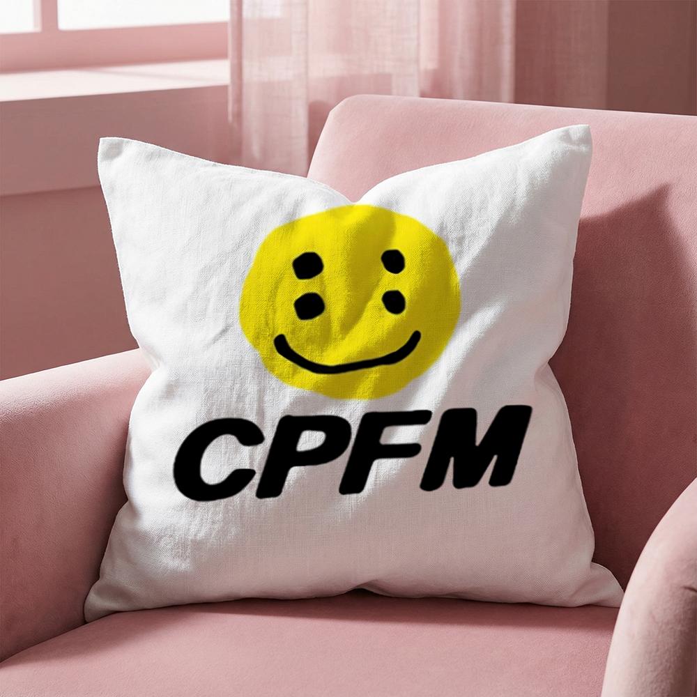 Роскошная наволочка-подушка Smile C-Cpfm для дома и автомобиля - Двусторонняя, мягкая и прочная для повседневного использования