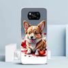 Lovely Puppy Heart Dogs Phone Case For Xiaomi Poco F7 Ultra X5 X6 X7 Pro M7 Redmi 15C 15 13C 13 12C 12 10C 10 10A 9 9C 9A 9T Cov