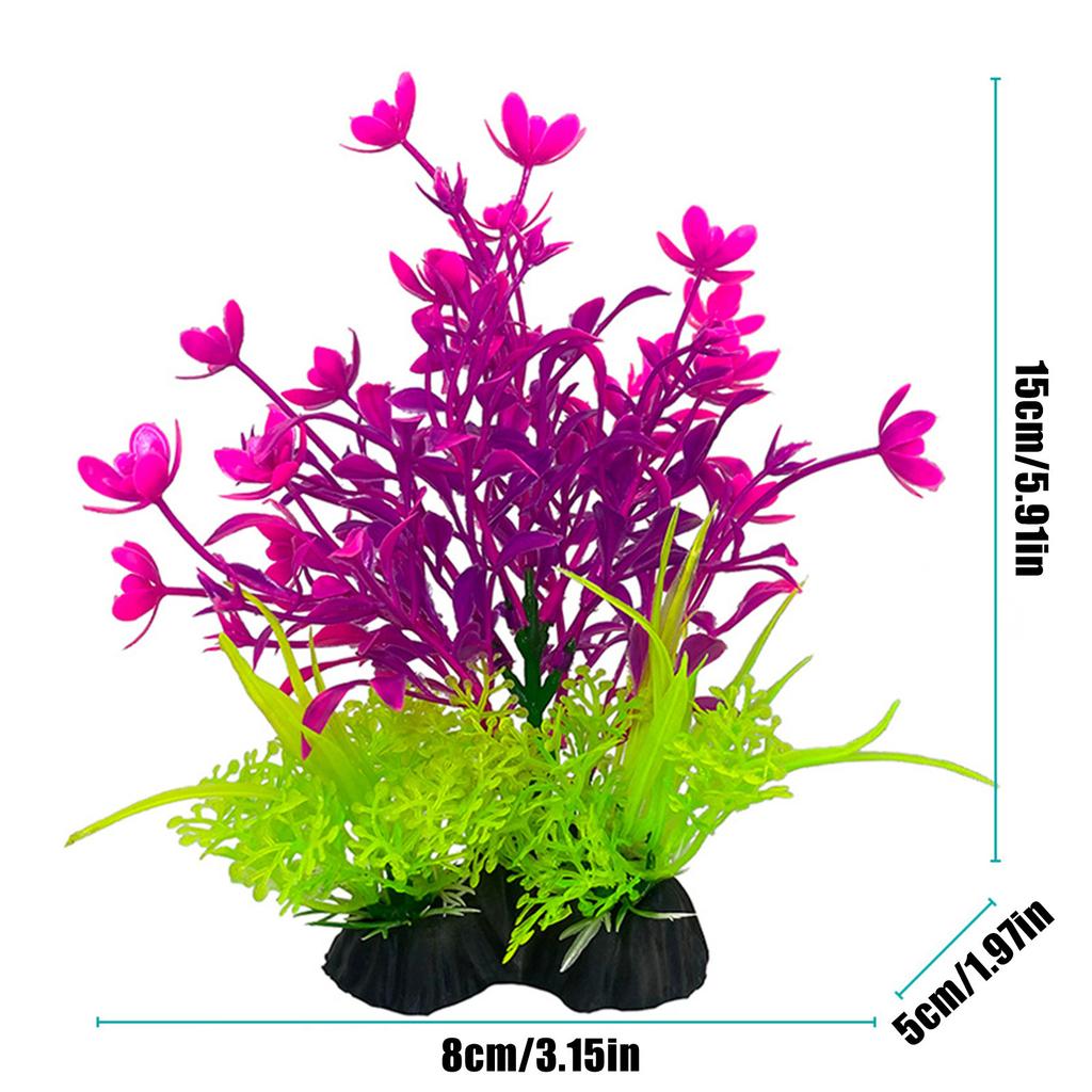 Микродекоративные украшения, искусственные водные растения, аквариум, пластиковые водные растения, имитация аквариума, водные растения