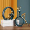 Stylish Resin Girl Sculptures for Home Decor (Pack of 2)