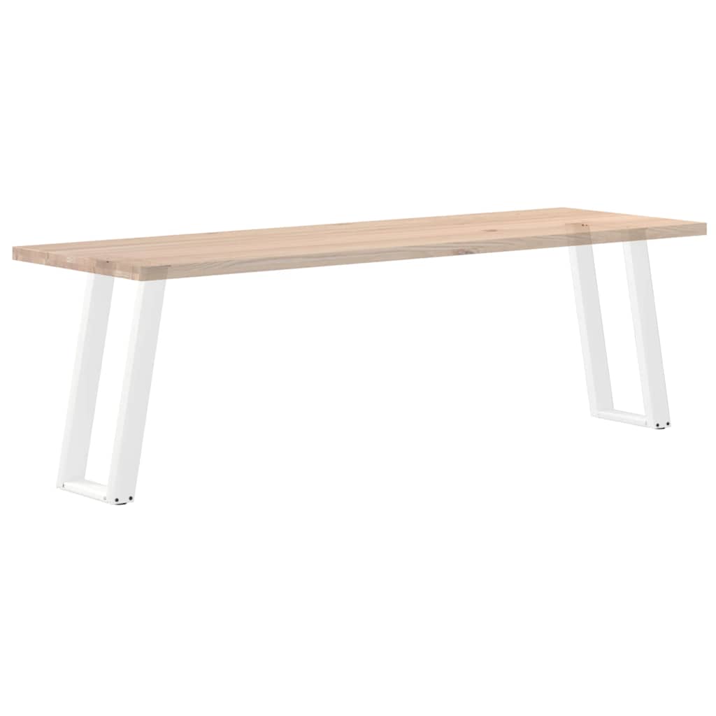 Vidaxl Nogi Do Stołu Konsolowego, 2 Szt., Biale, 38X(72-73) Cm, Stal