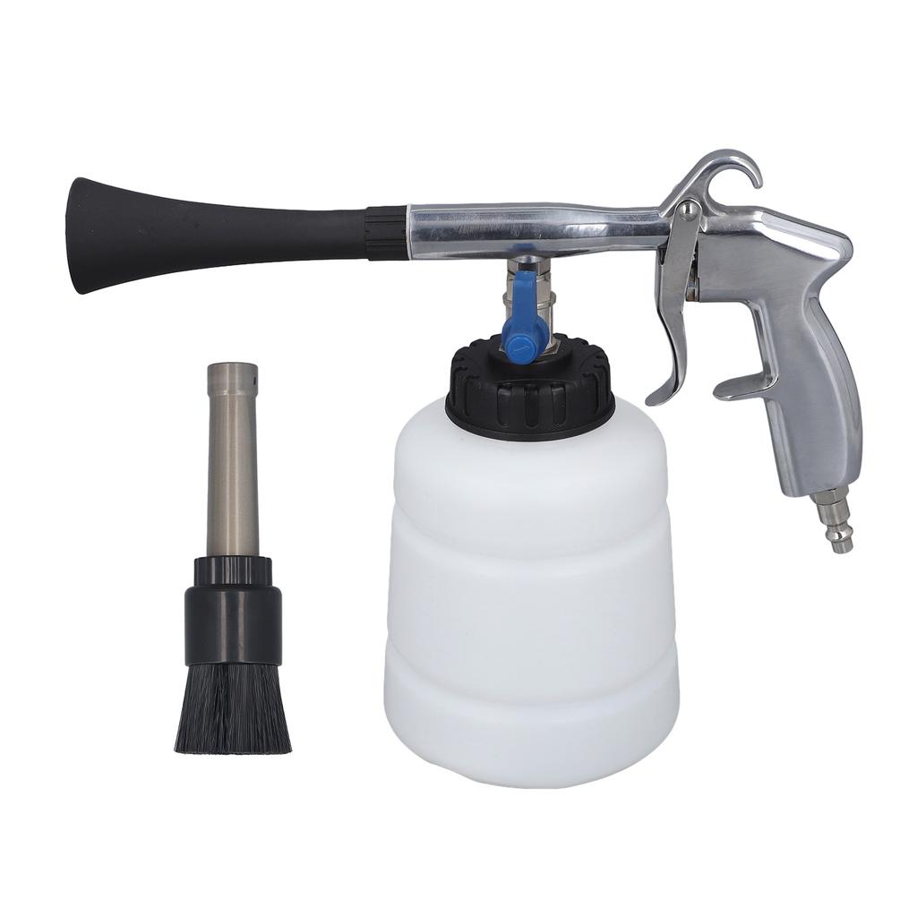 Пистолет для чистки салона автомобиля, распылительный пистолет высокого давления для мойки деталей автомобиля с насадкой-щеткой