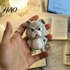 Маленькая фигурка для полки, фигурка французского бульдога, 3D-печать, милая, руки на бедрах, настольное украшение, офисный декор с собакой, декор для дома, устойчивая, из ПЛА, животное