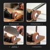 Speed Adjustable Mini Bench Grinder Space-Saving Dual Wheel Grinder Electric Grinder for Home