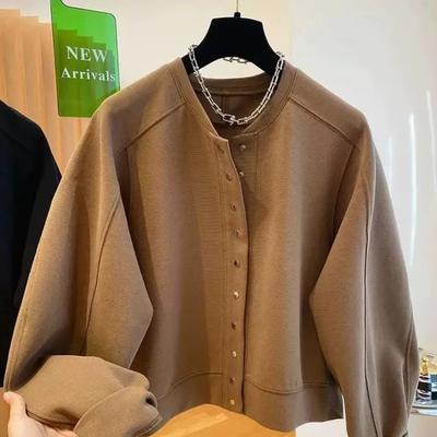 Повседневная инфракрасная куртка Encore для женщин Весна и Осень Свободный студенческий универсальный кардиган Топ