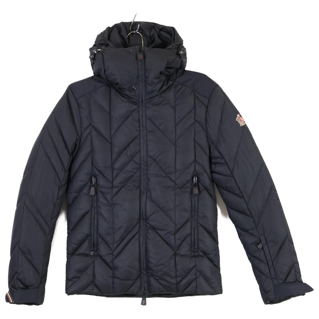 MONCLER GRENOBLE CORBIER hoodie down Jacket 0 NavyUsed