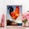 Алмазная картина 5D Мозаика с петухом Украшение дома Вышивка Изображение животного