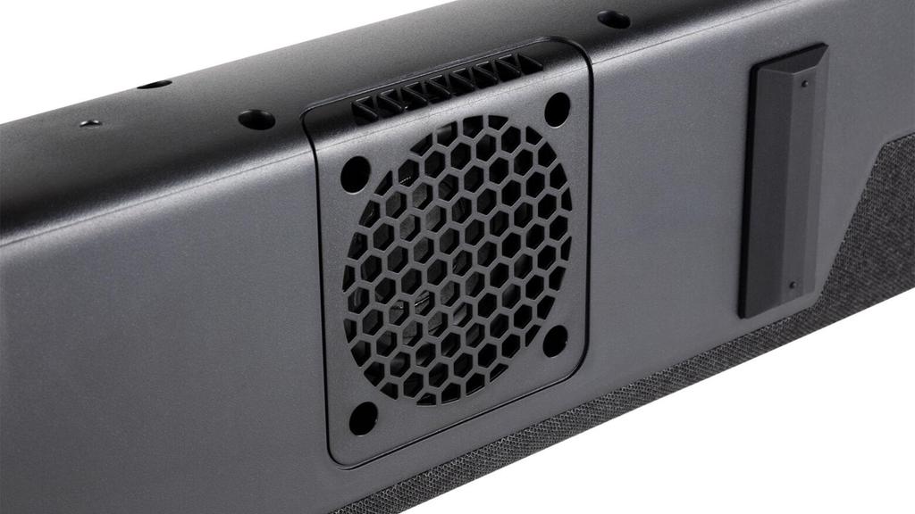 Denon Soundbar DHT-S218K with Built-in Dual Subwoofers, Dolby Atmos & Lossless Audio Support, Black