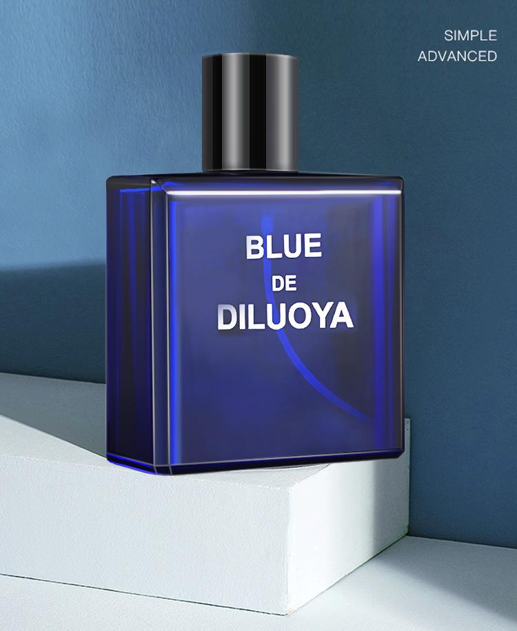 Мужской Страстный Лазурный Одеколон: Стойкий, свежий, легкий аромат с нежным очарованием.