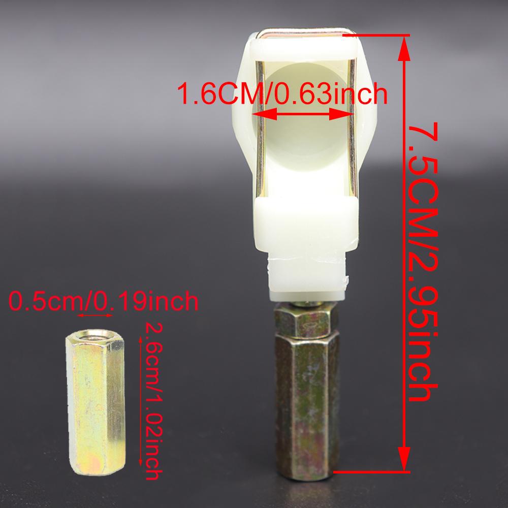 Проушина троса переключения передач Тяга Втулка Рычаг переключения передач Конец тяги Адаптер Для Toyota Corolla Avensis RAV4 Camry Aygo Auris Yaris Previa