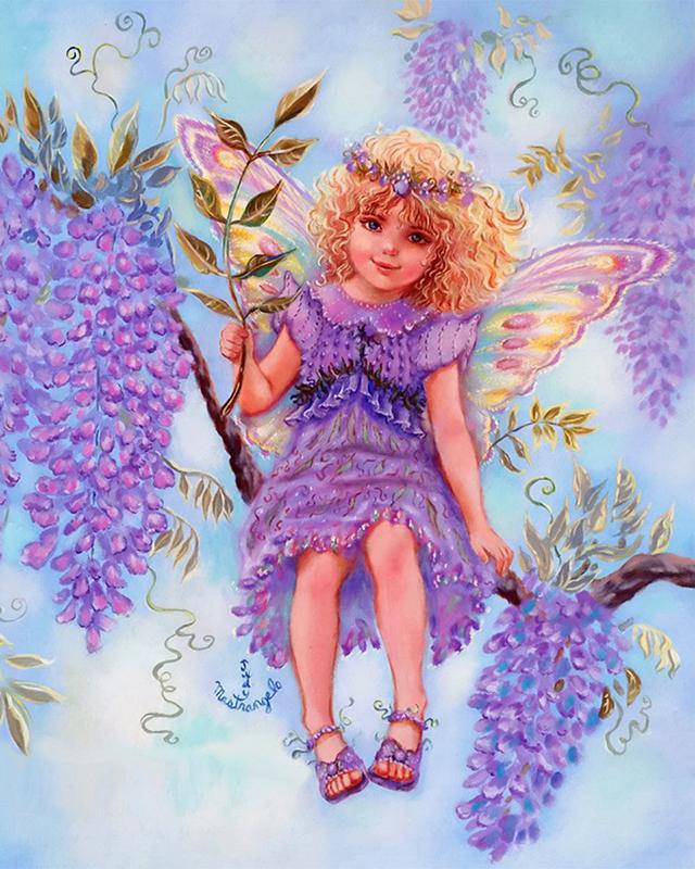 Алмазная картина, полная круглая квадратная эльфы и ангелы, 5D DIY Алмазная вышивка, распродажа, фантазийная мозаика, домашний декор