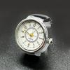 Ring Watch Fashion Square Ring Shape Watch Personality Creative Retro Style Ring Electronic Watch